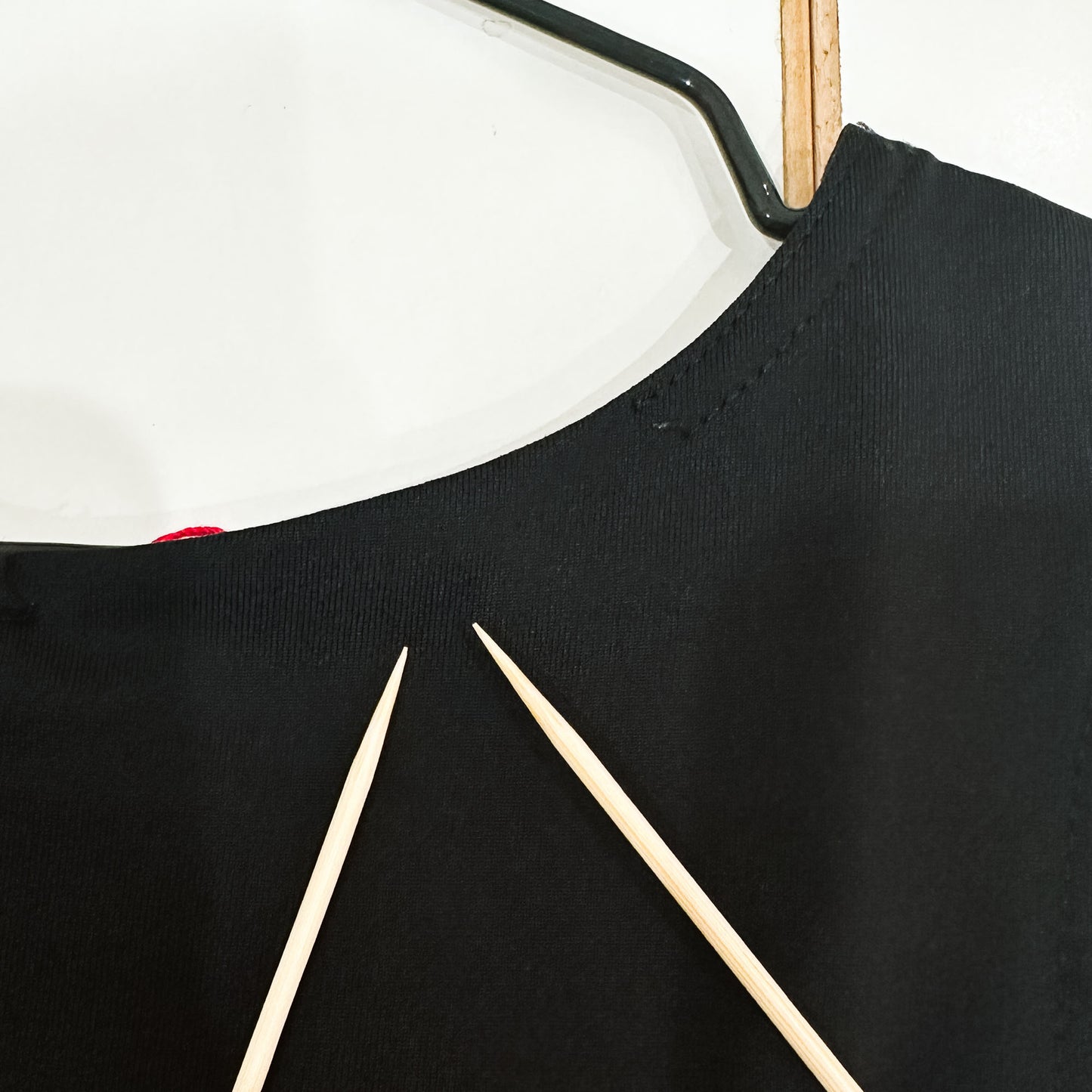 90's Black Classic A-Line Stretch Dress | M