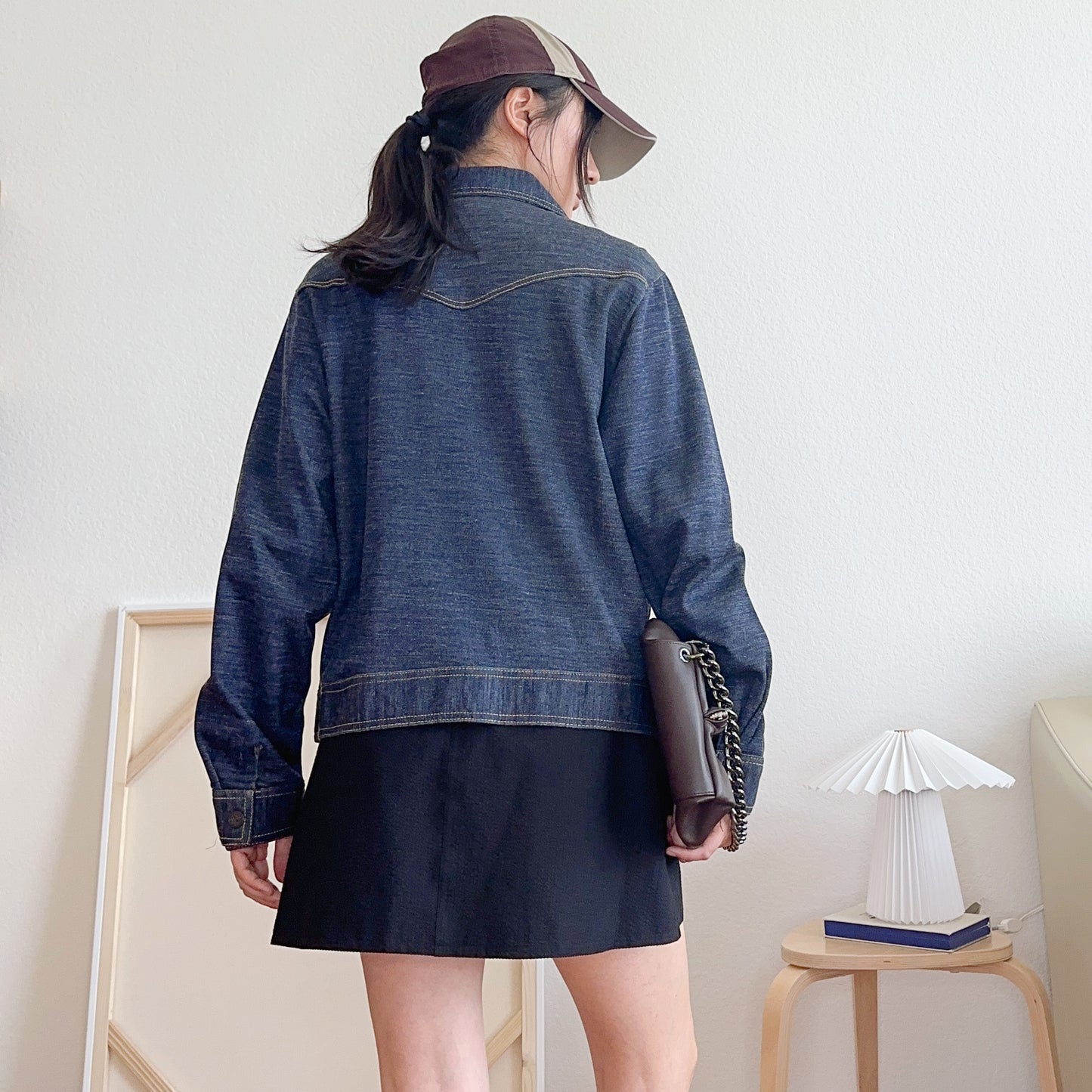Deadstock 70's Denim-Look Jacket | L