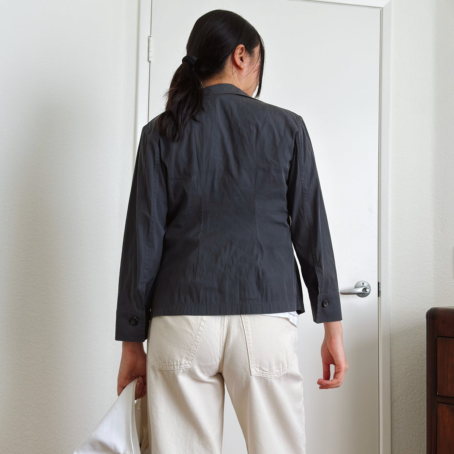 Jil Sander Gray Technical Shirt | XS