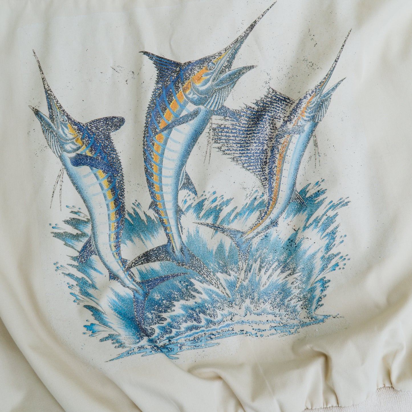 Men's 80's Swordfish Bomber Jacket | L