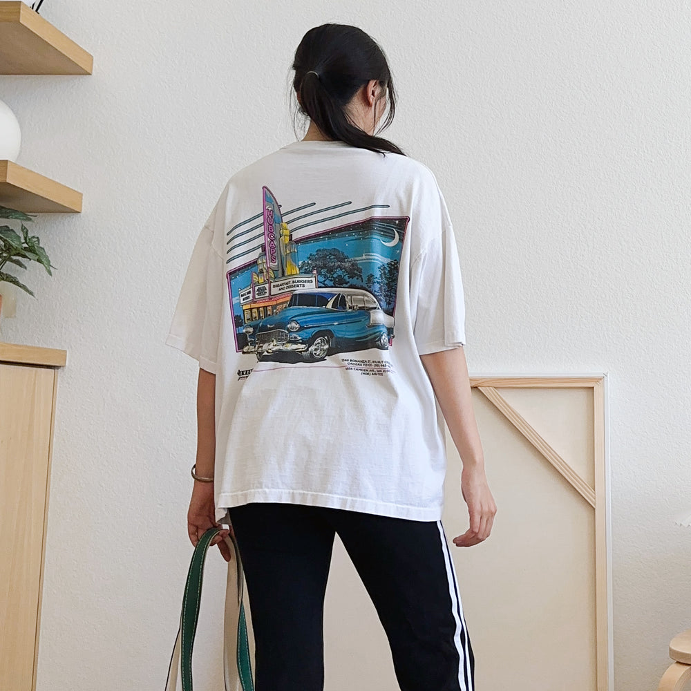 Men's 90's Single Stitch "Hubcaps" Tee | XL