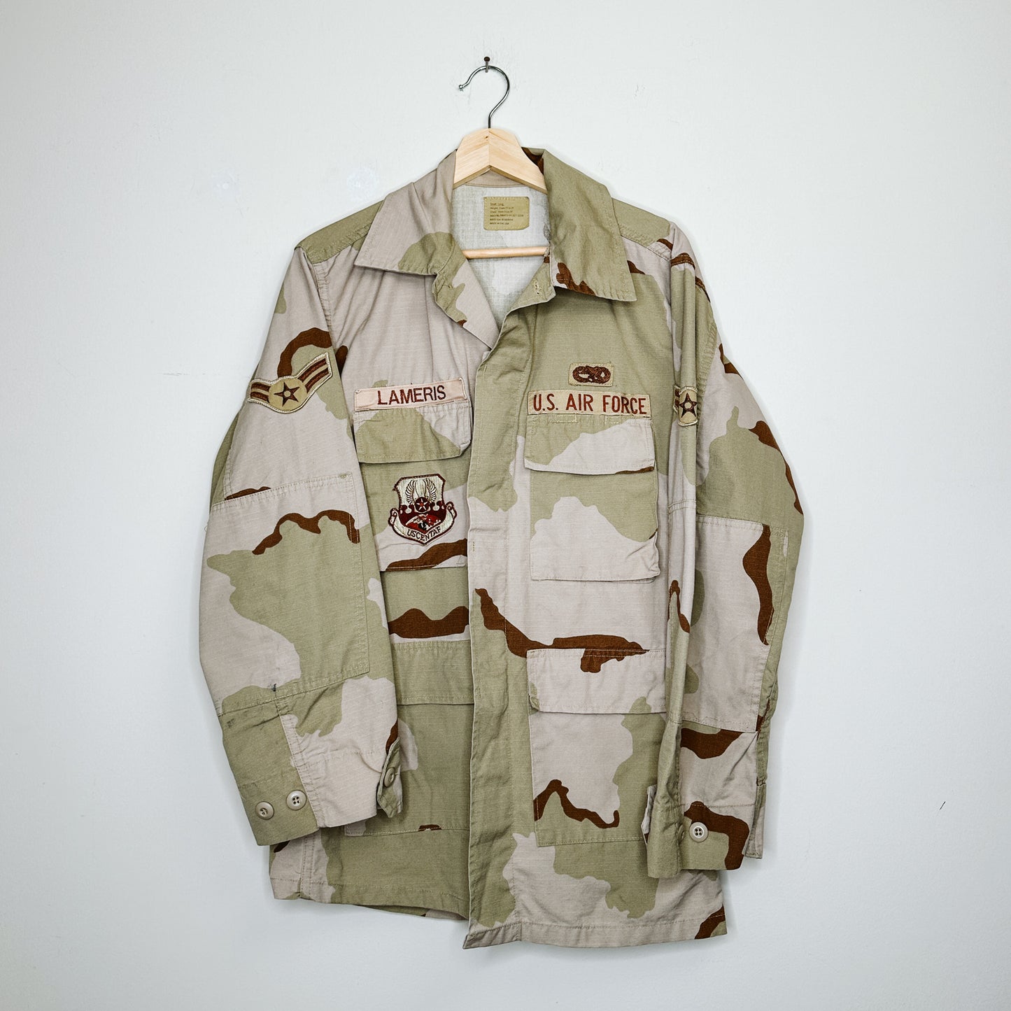 Men's US Air Force Military Camo Jacket | S