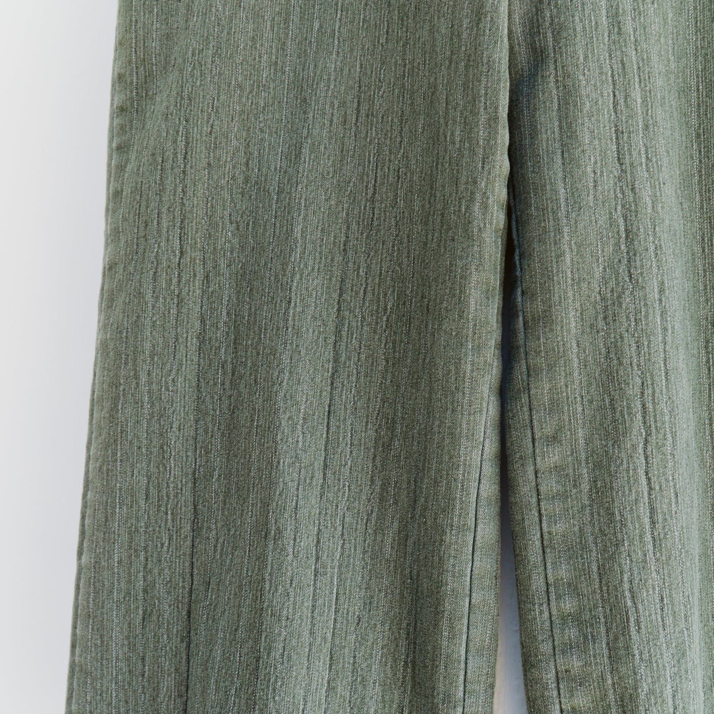 Y2K Wide Leg Olive Jeans | XL