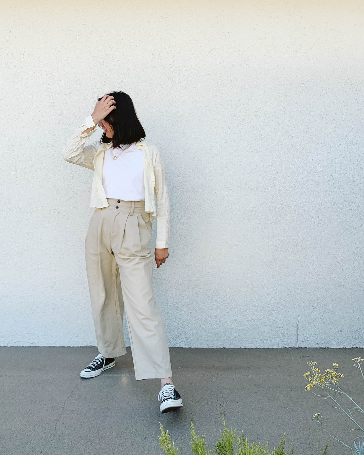 Kate Pleated Pants