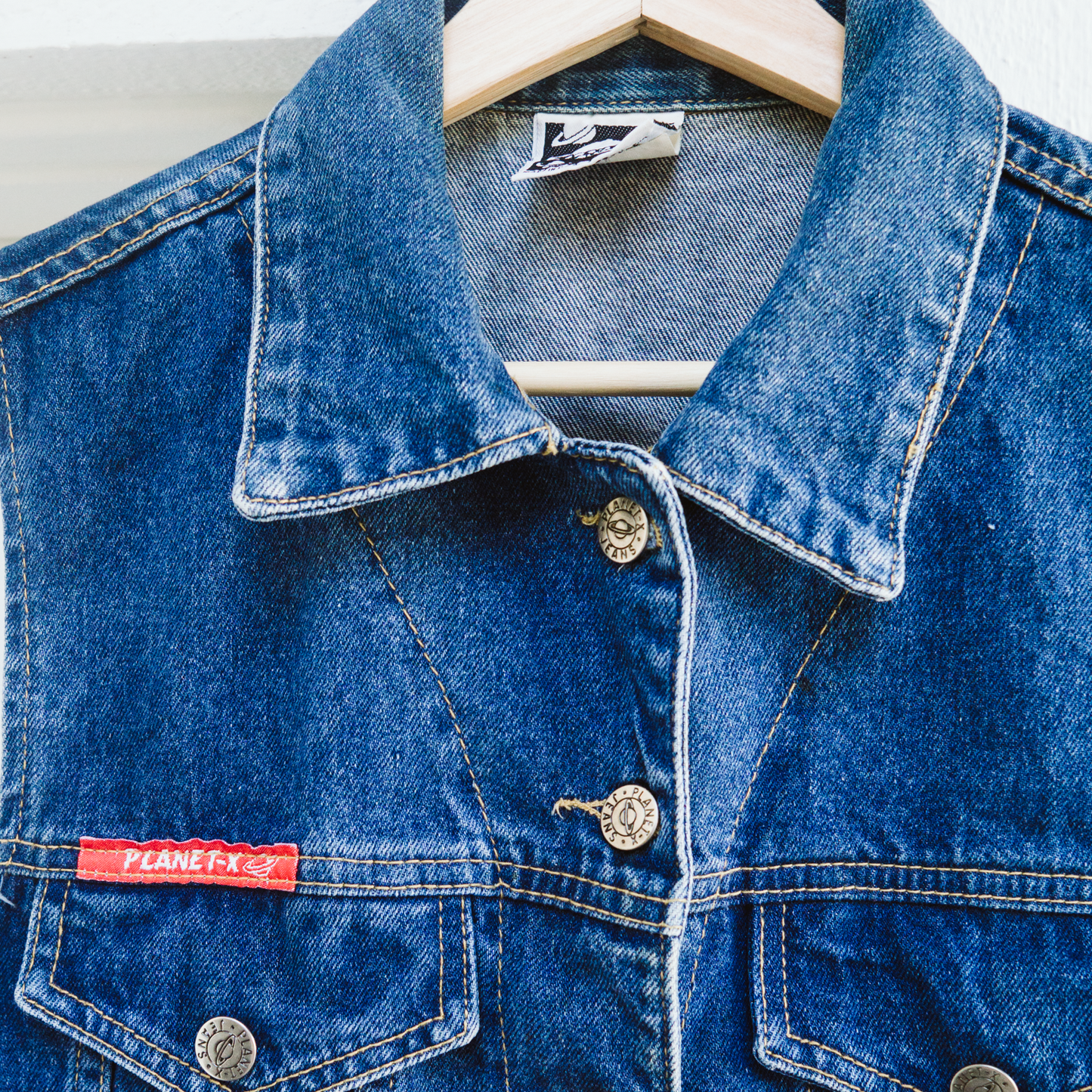 90's Denim Vest | M