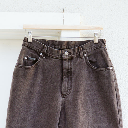 80's Lee Riveted Brown Jeans | M