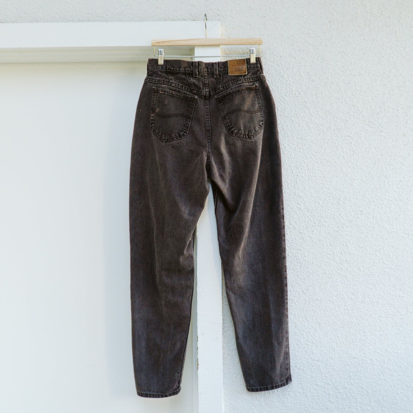 80's Lee Riveted Brown Jeans | M