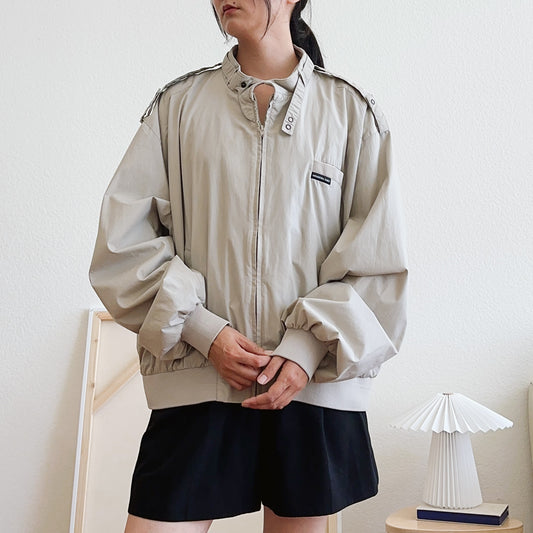 Men's 80's Members Only Tan Jacket | XXL
