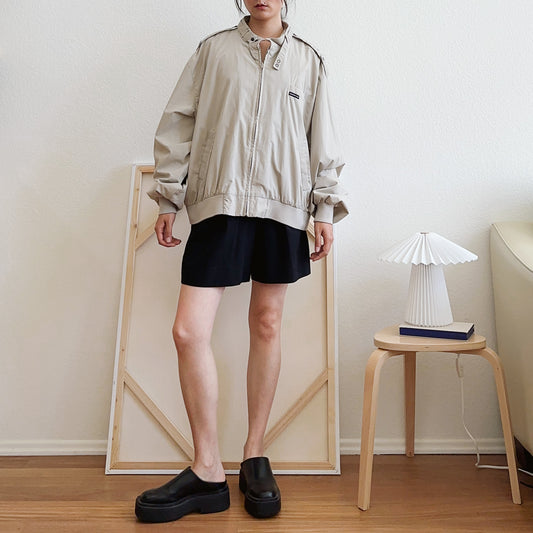 Men's 80's Members Only Tan Jacket | XXL