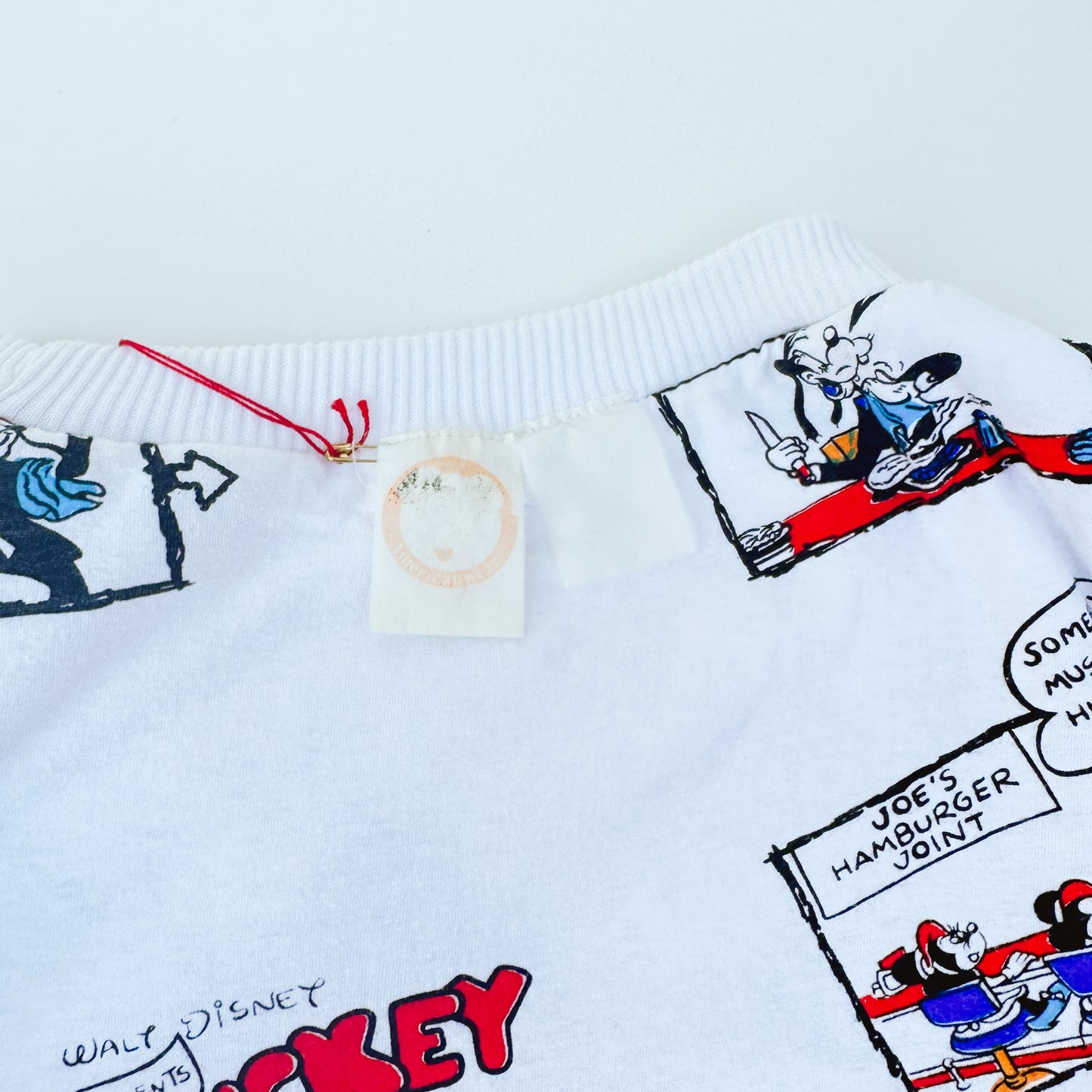 80's Reversible Mickey Mouse Sweatshirt | L