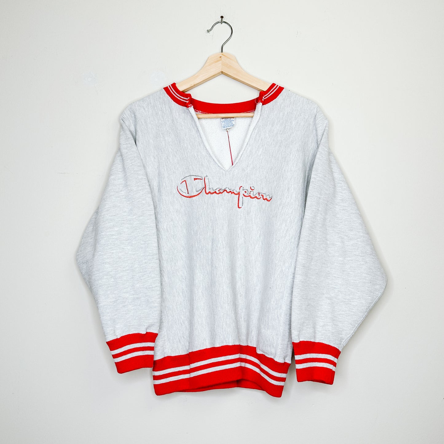 90's Champion Reverse Weave Logo Sweatshirt | M