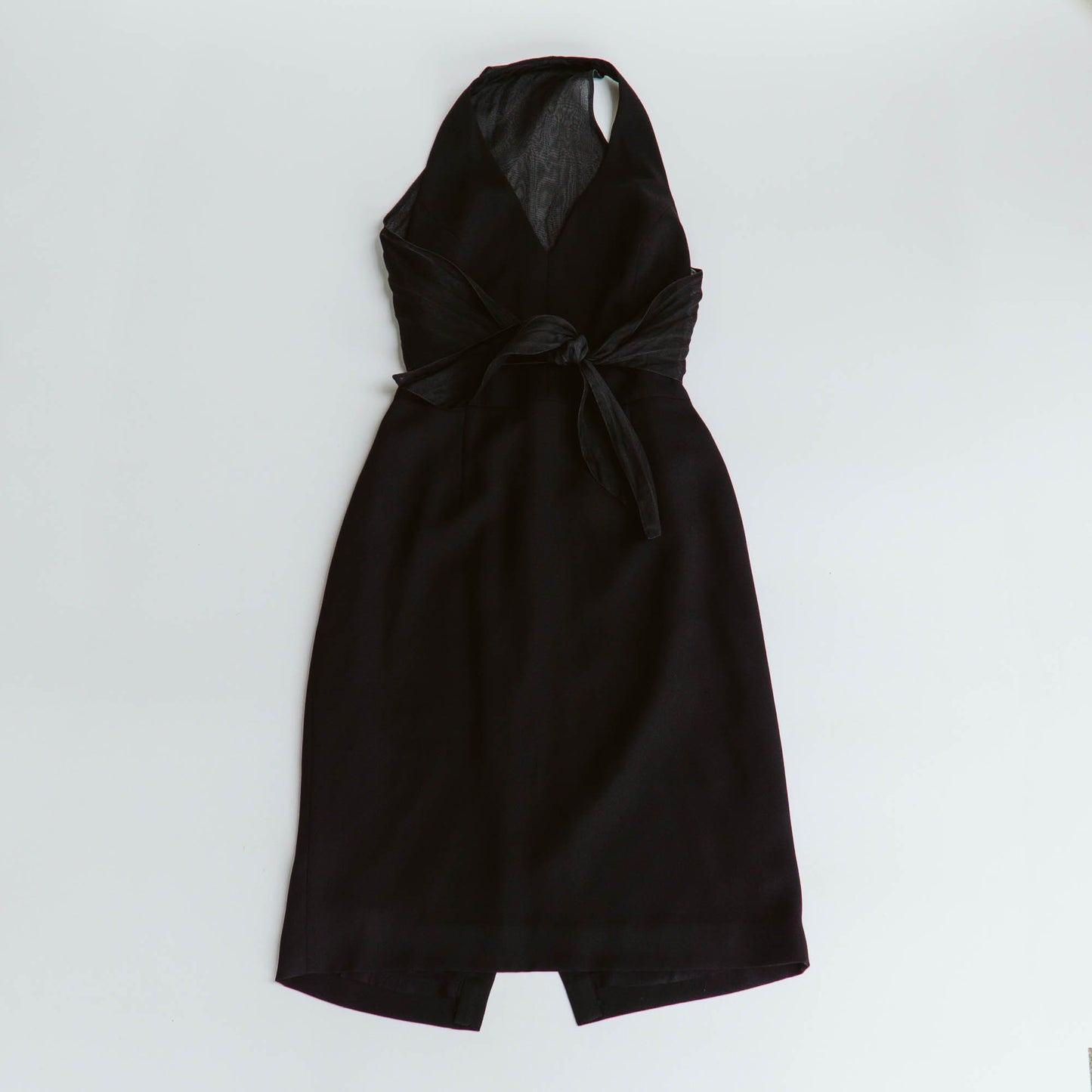 90's Maggy London Black Mini Dress | S