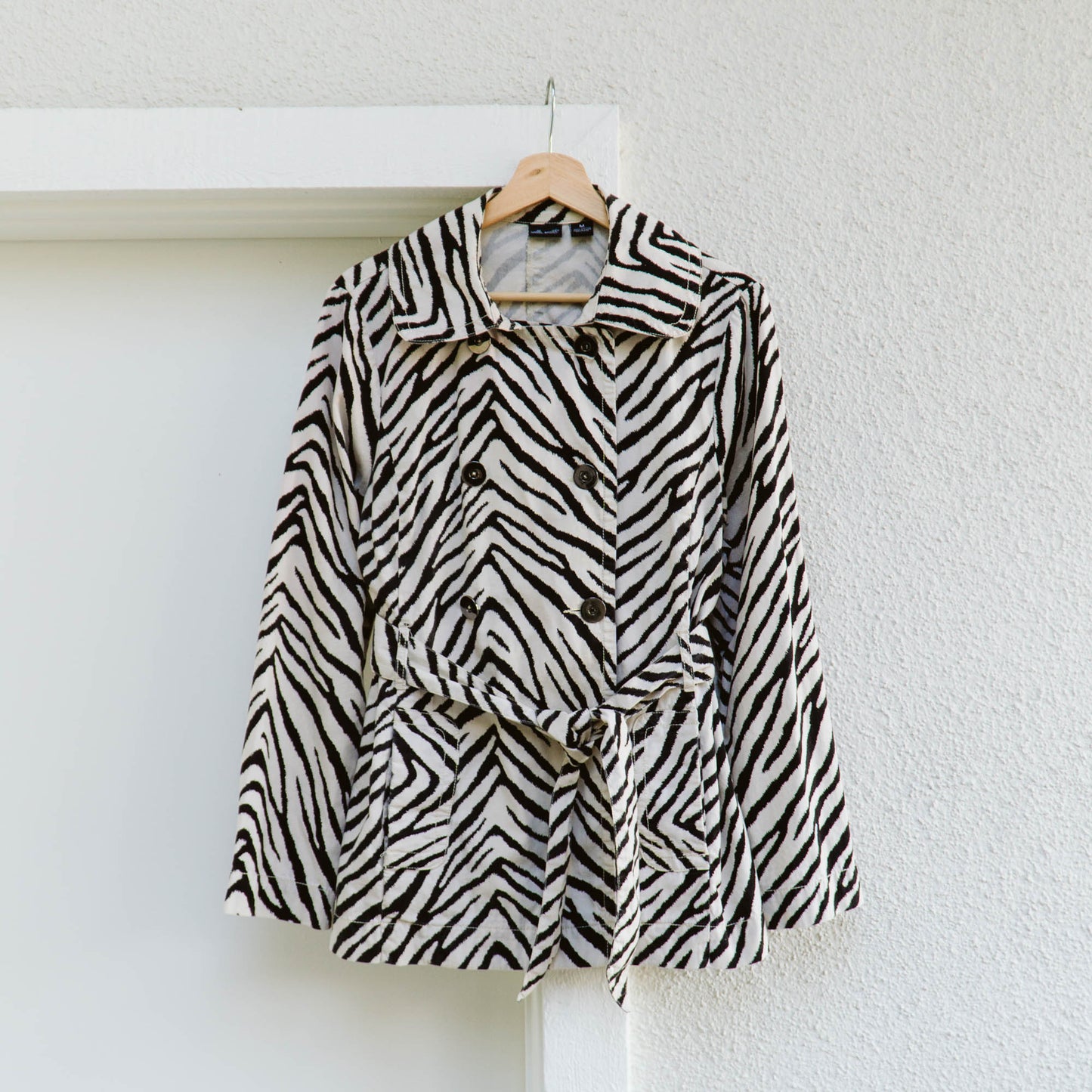 90's Willi Smith Zebra Light Jacket | M