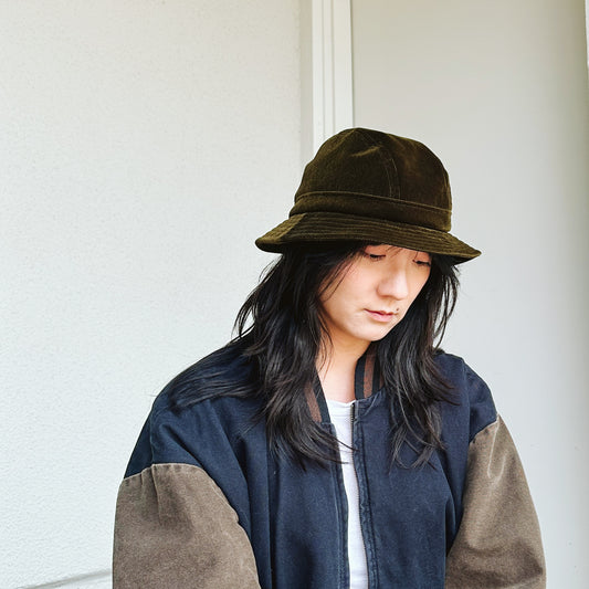 Brown Corduroy Bucket Hat | S/M