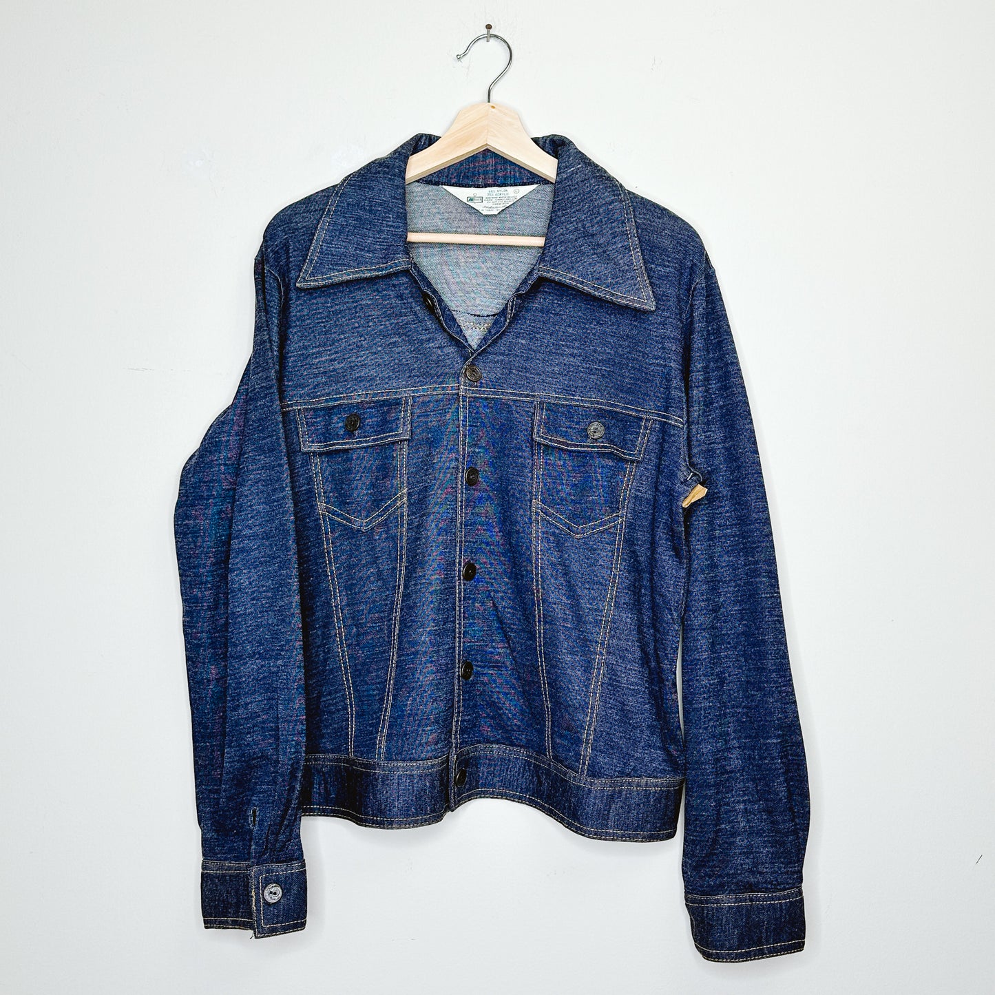 Deadstock 70's Chambray Denim Jacket | L