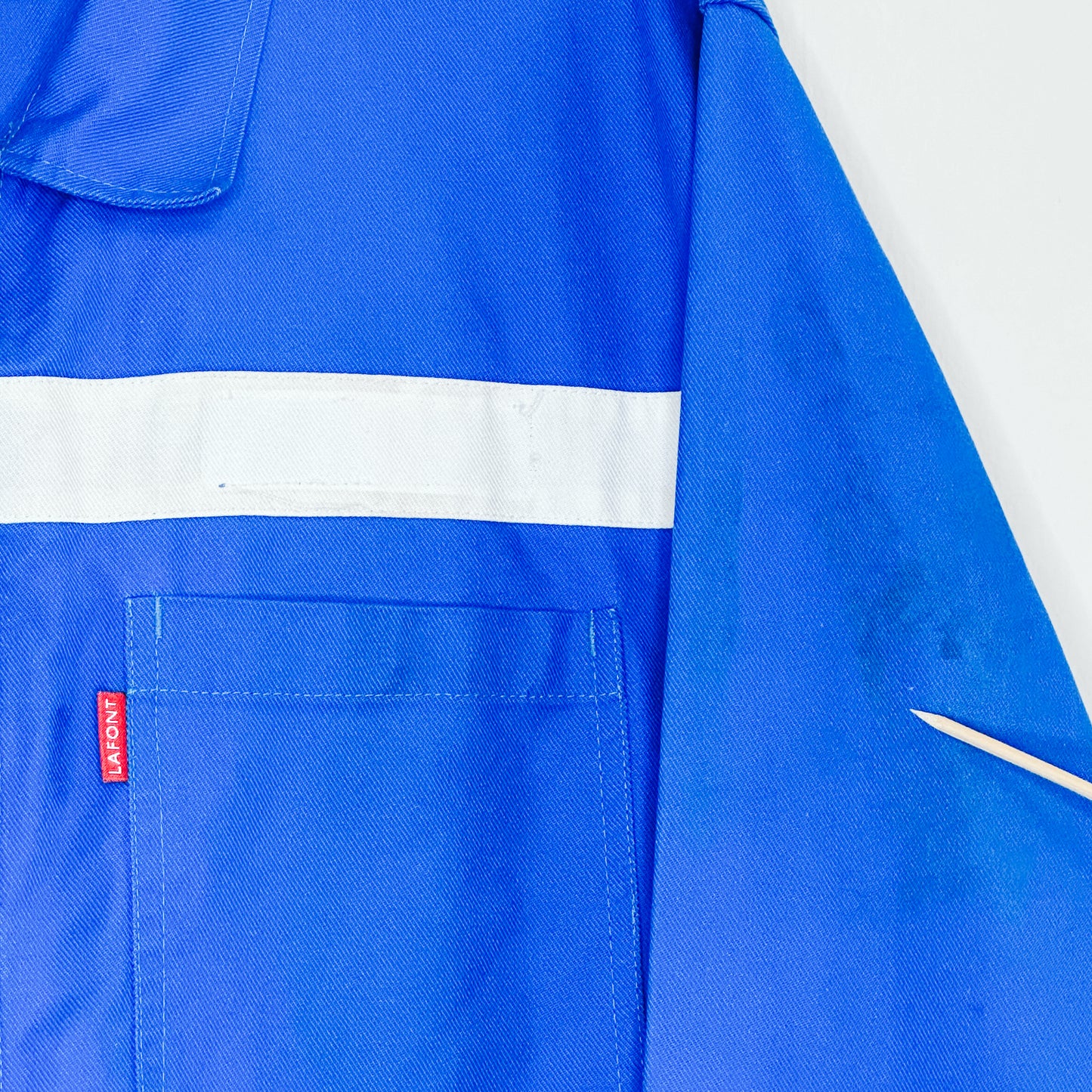 Men's Bright Blue French Chore Jacket | L