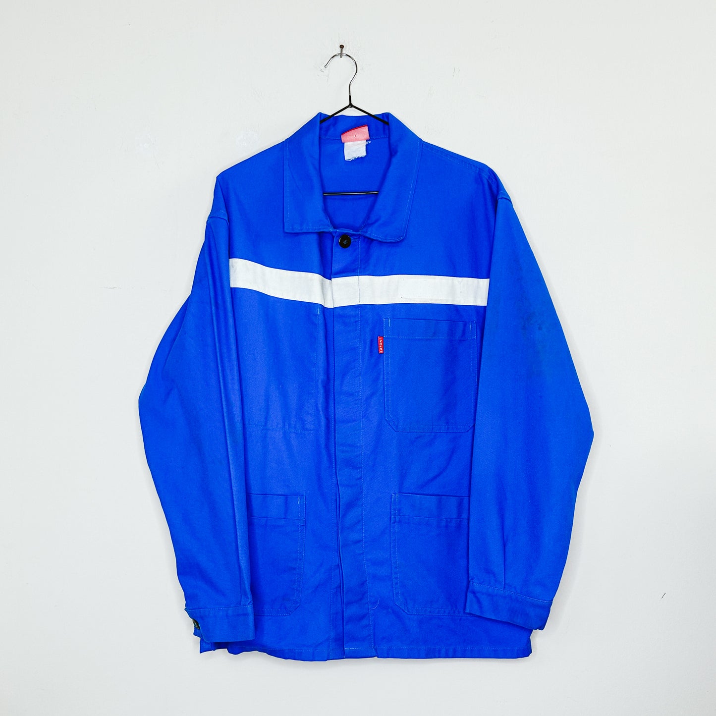 Men's Bright Blue French Chore Jacket | L