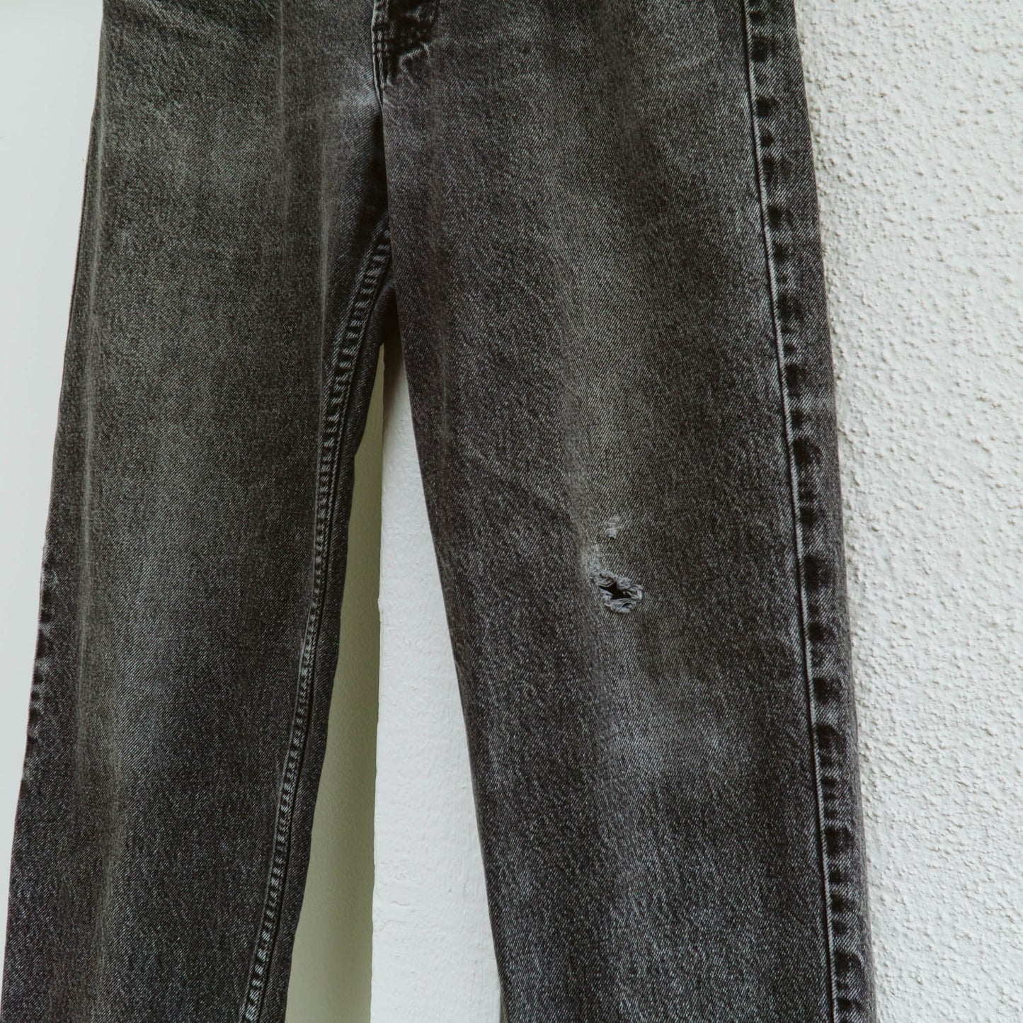 Men's 80's Gap Distressed Charcoal Jeans | M