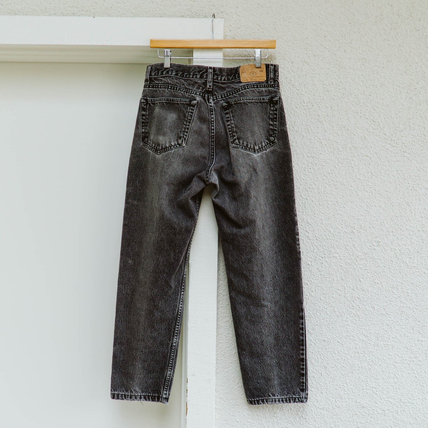 Men's 80's Gap Distressed Charcoal Jeans | M