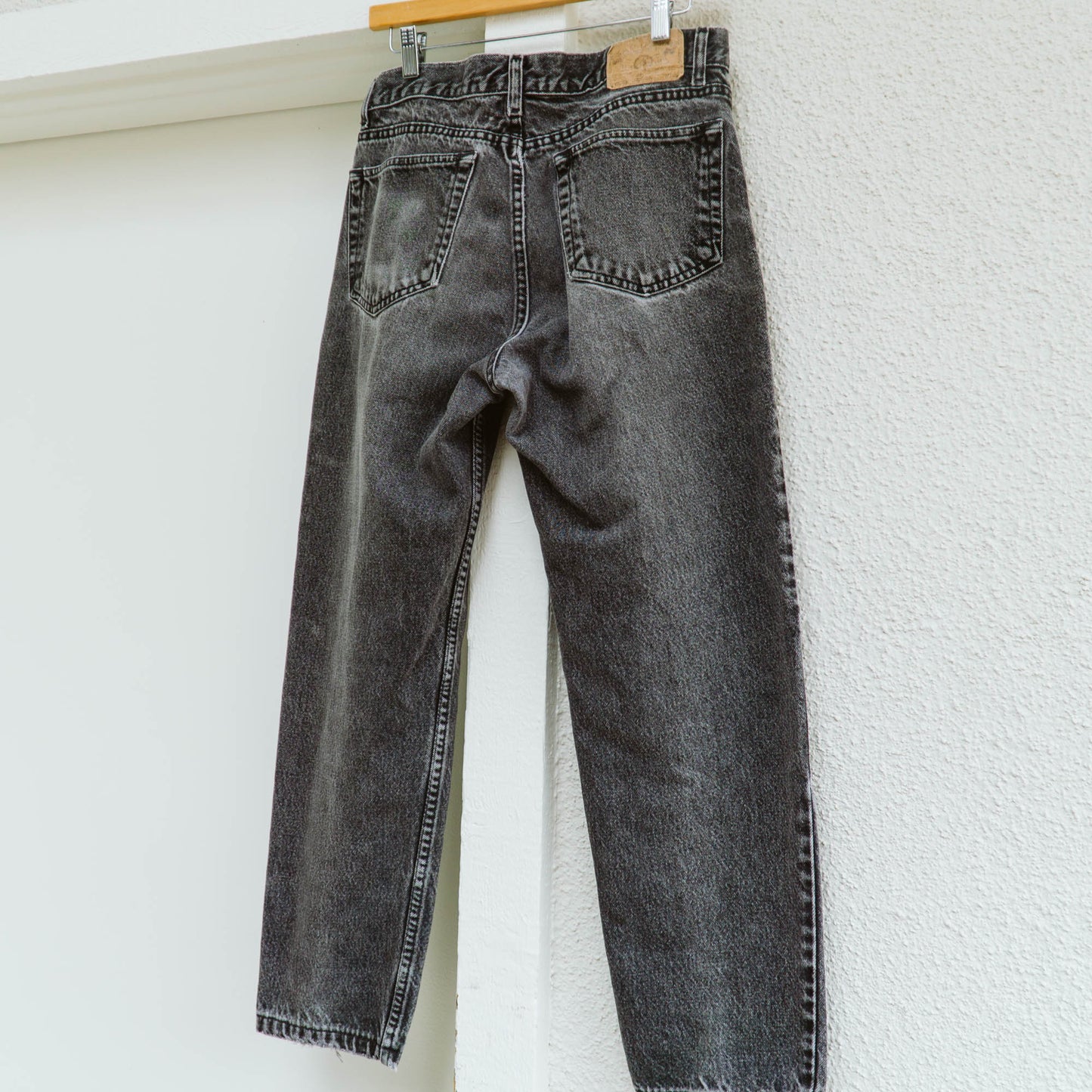 Men's 80's Gap Distressed Charcoal Jeans | M