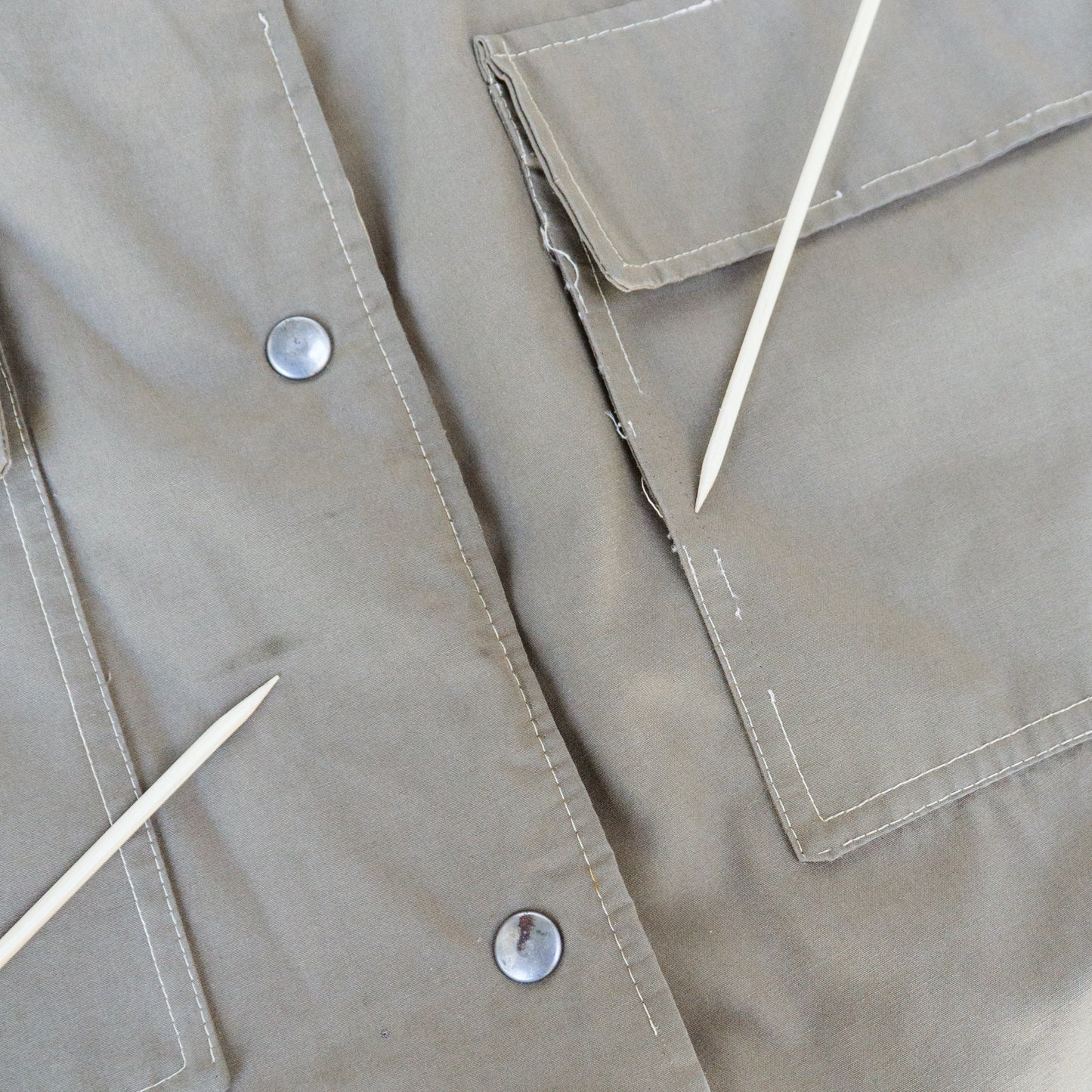 Men's Khaki Reversible Liner Jacket | M