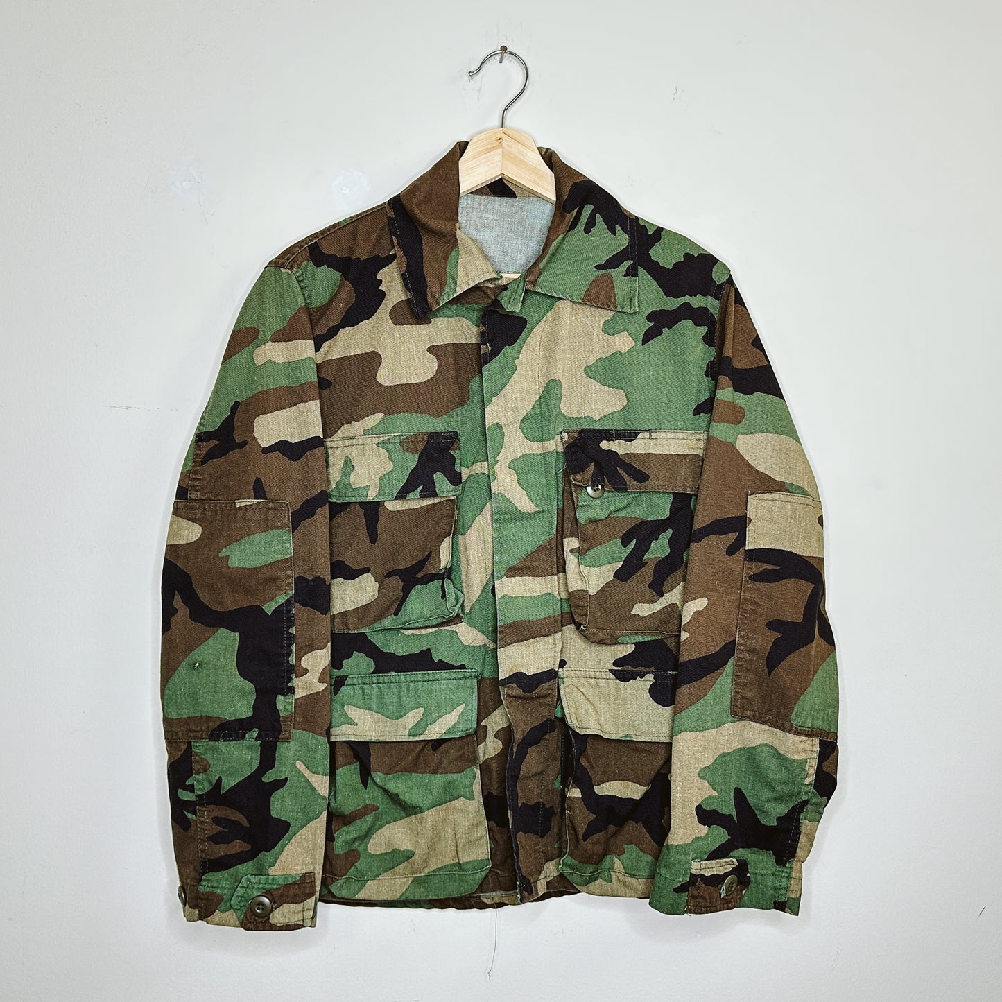 Men's Military Camo Jacket | XS