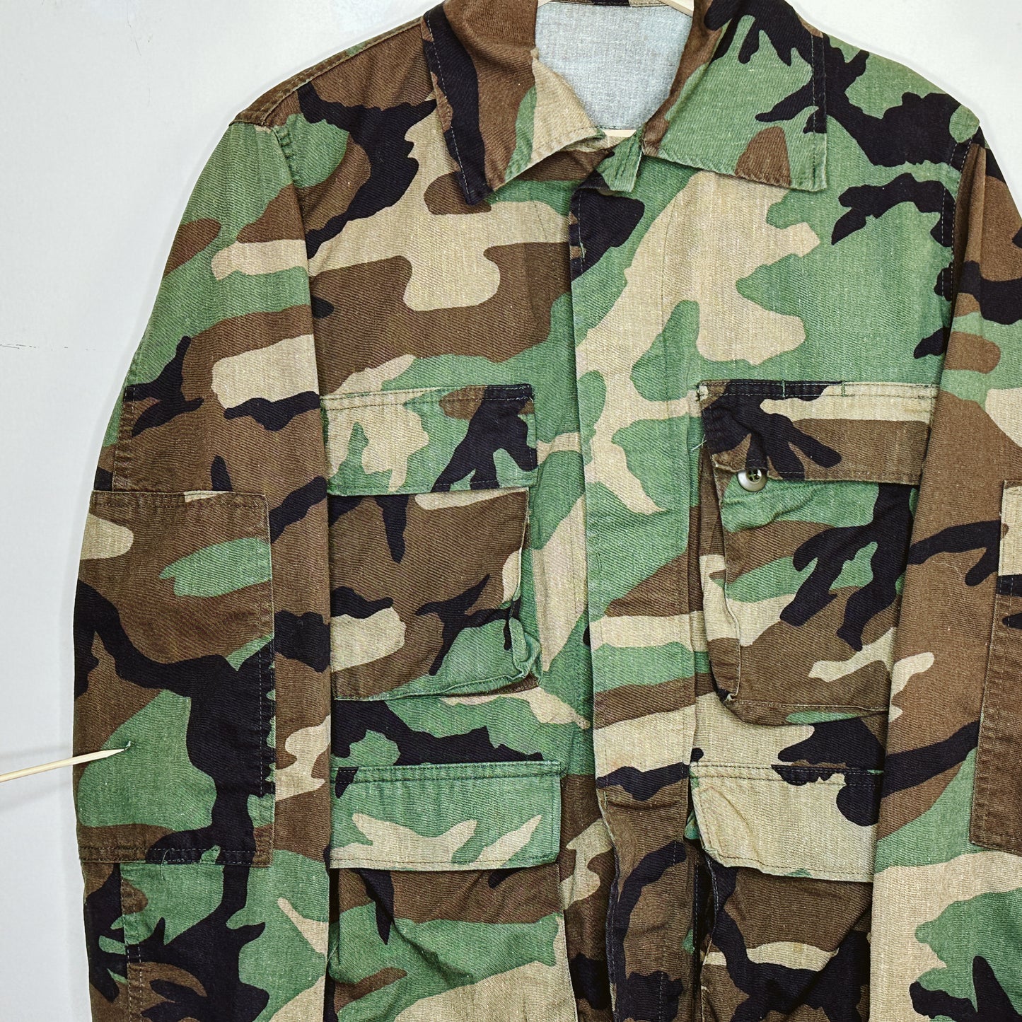 Men's Military Camo Jacket | XS