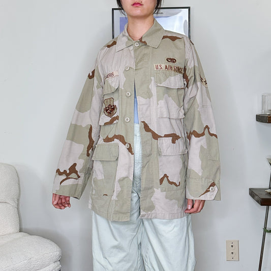 Men's US Air Force Military Camo Jacket | S