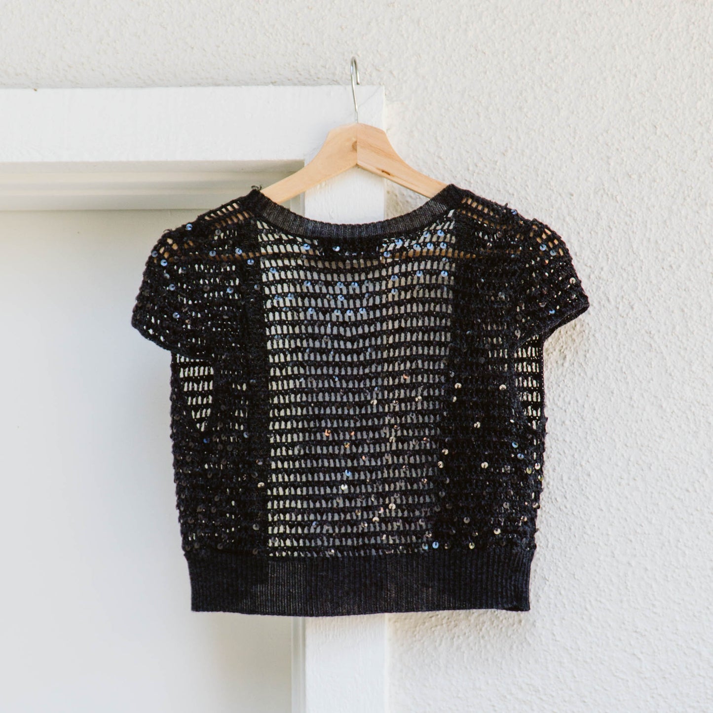 Mid 2000's Sequin Bolero Cardigan | M