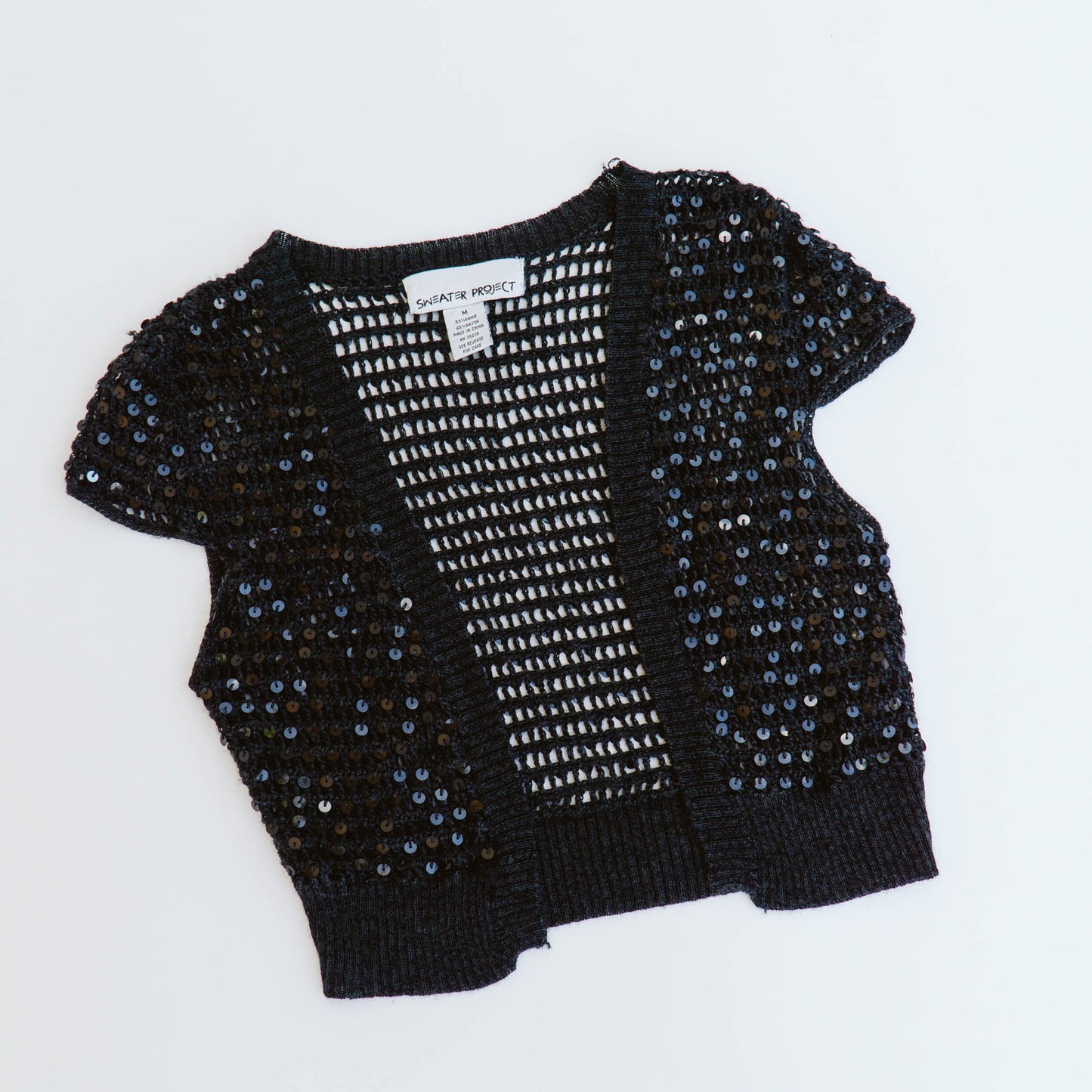 Mid 2000's Sequin Bolero Cardigan | M