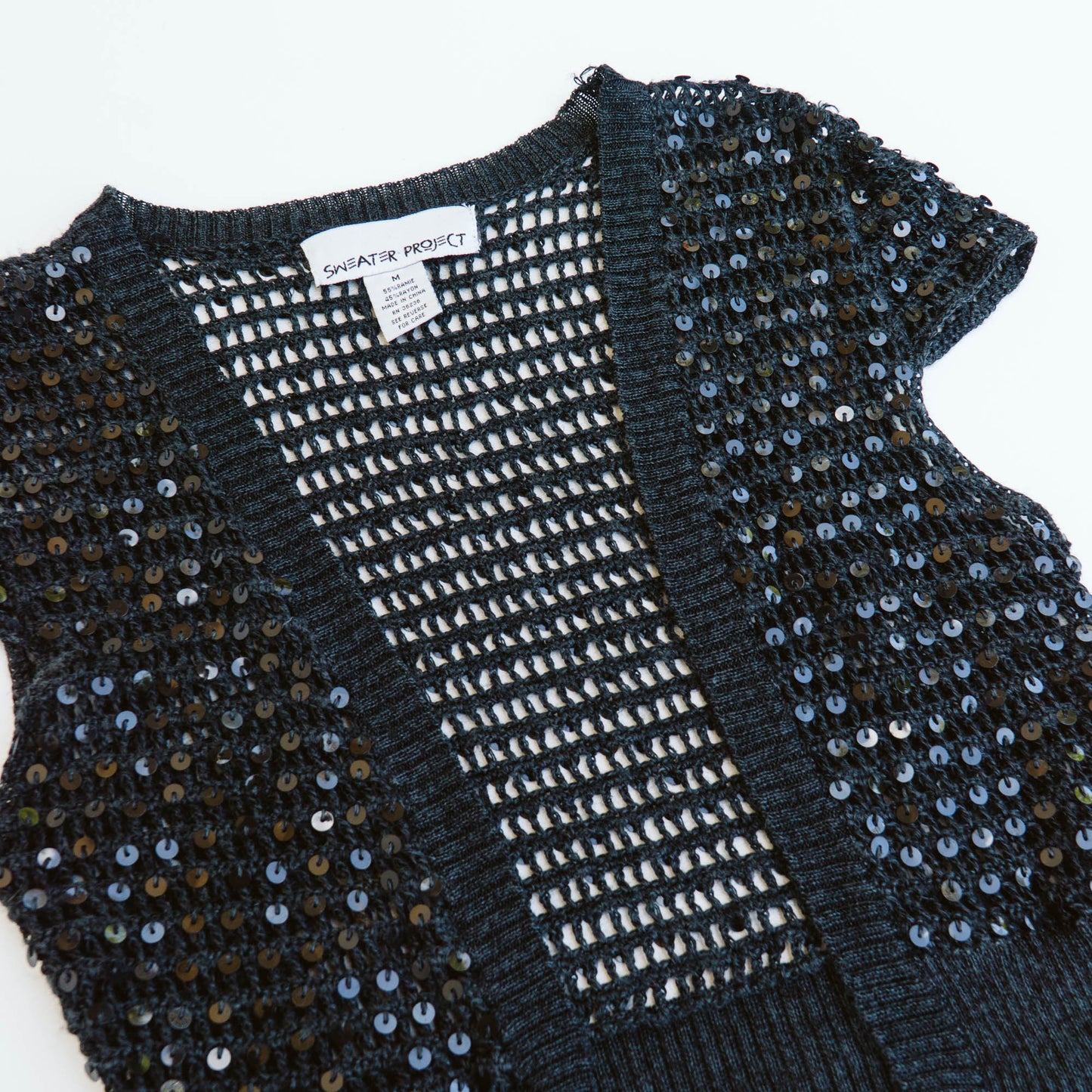 Mid 2000's Sequin Bolero Cardigan | M