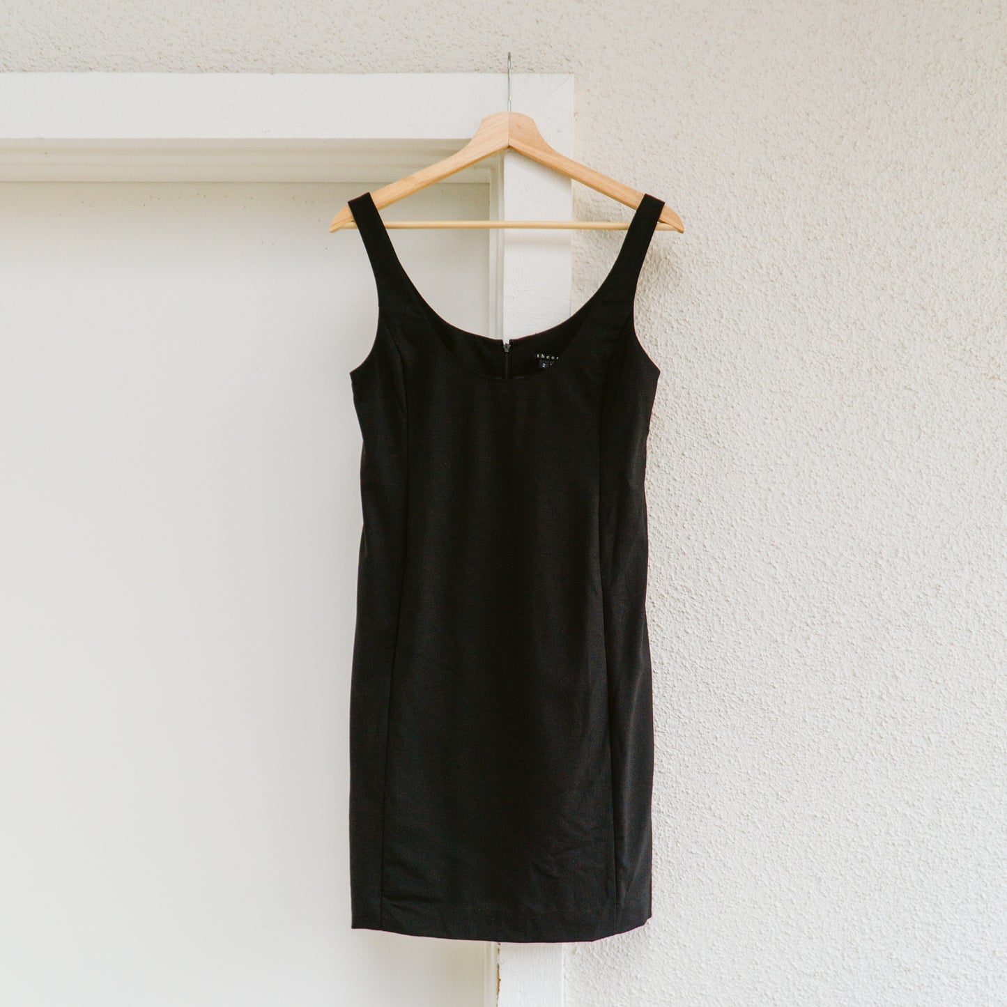 Theory Jumper Black Mini Dress | XS