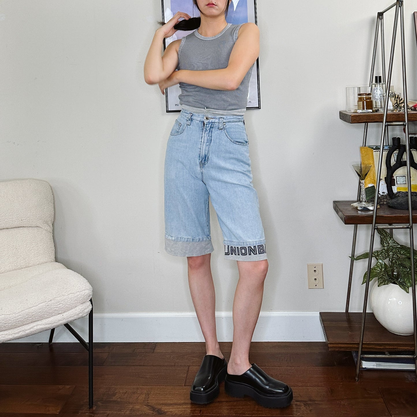 Union Bay Layered Waist Jorts | XS