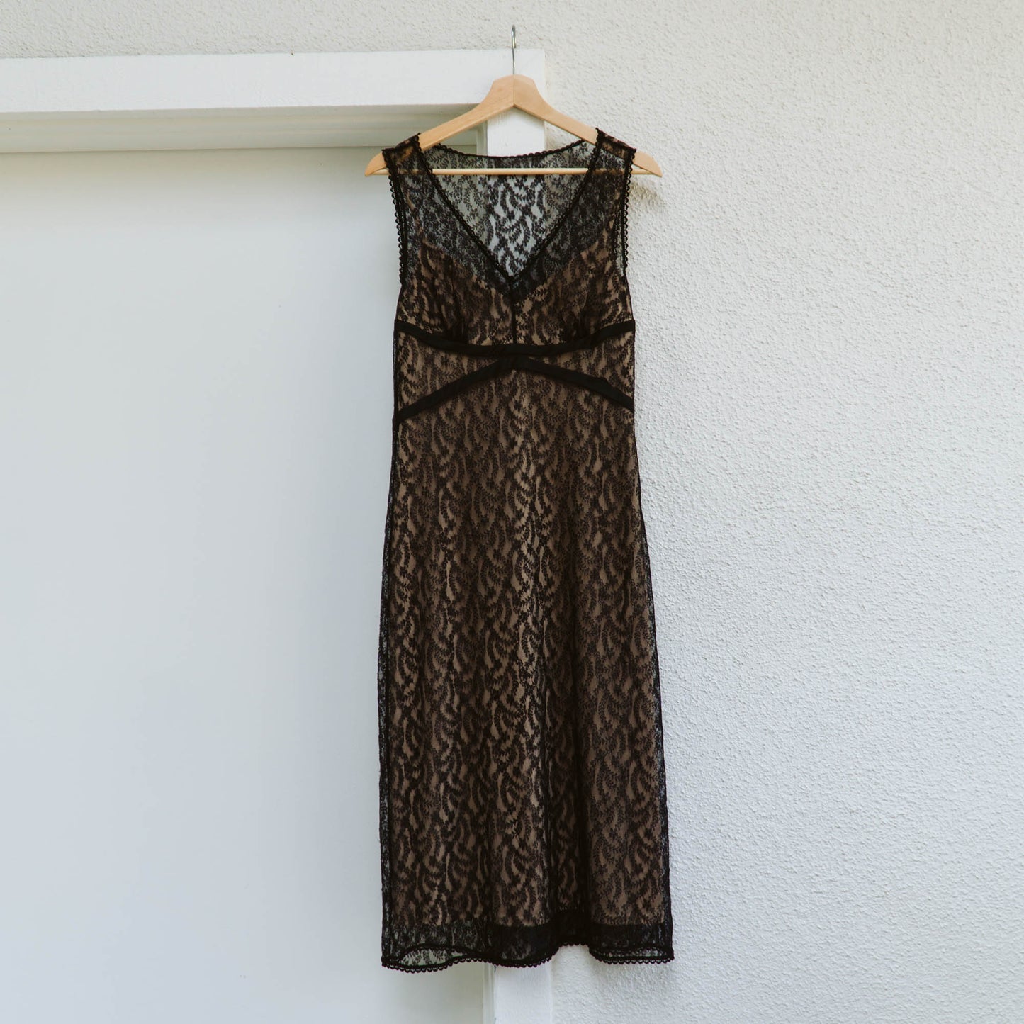 Y2K Express Lace Midi Dress M/L