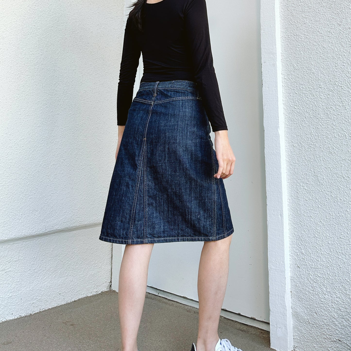 Y2K Gap Indigo Denim Skirt | S/M