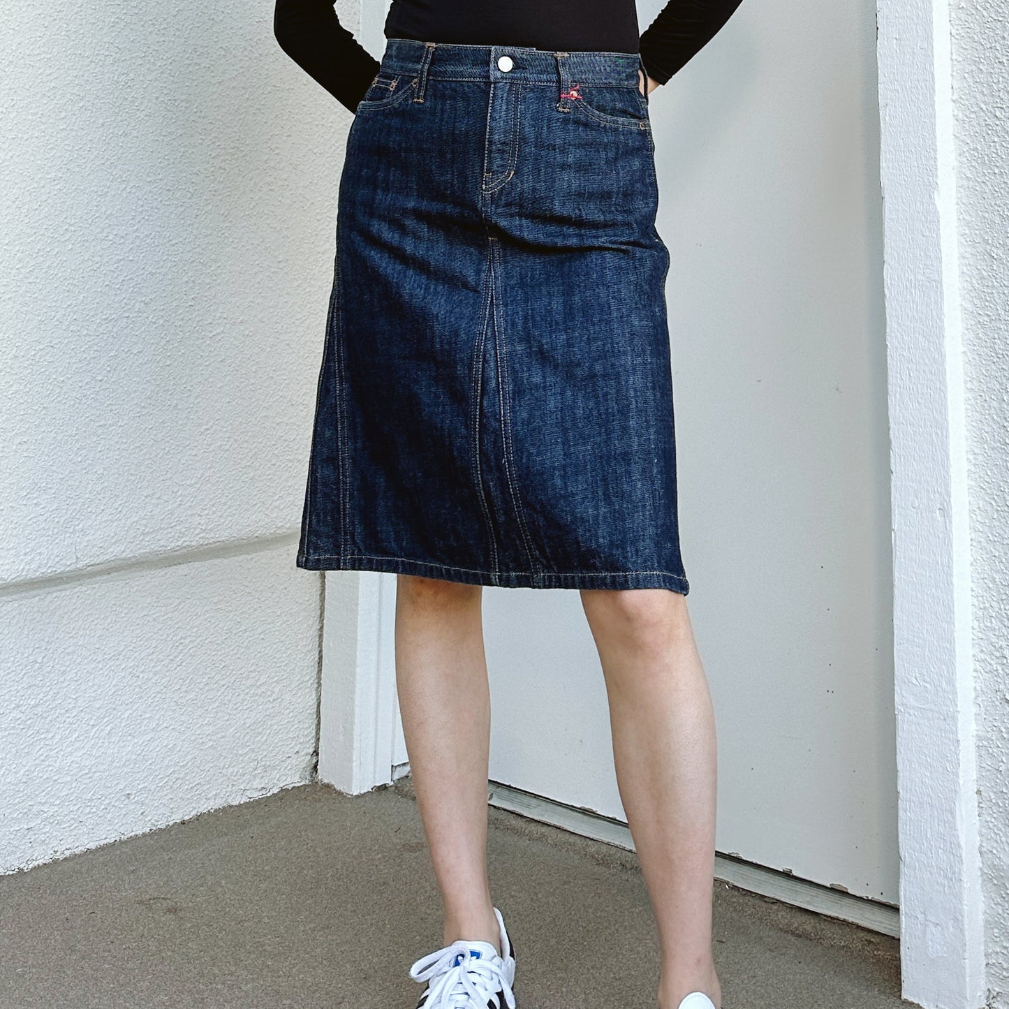 Y2K Gap Indigo Denim Skirt | S/M