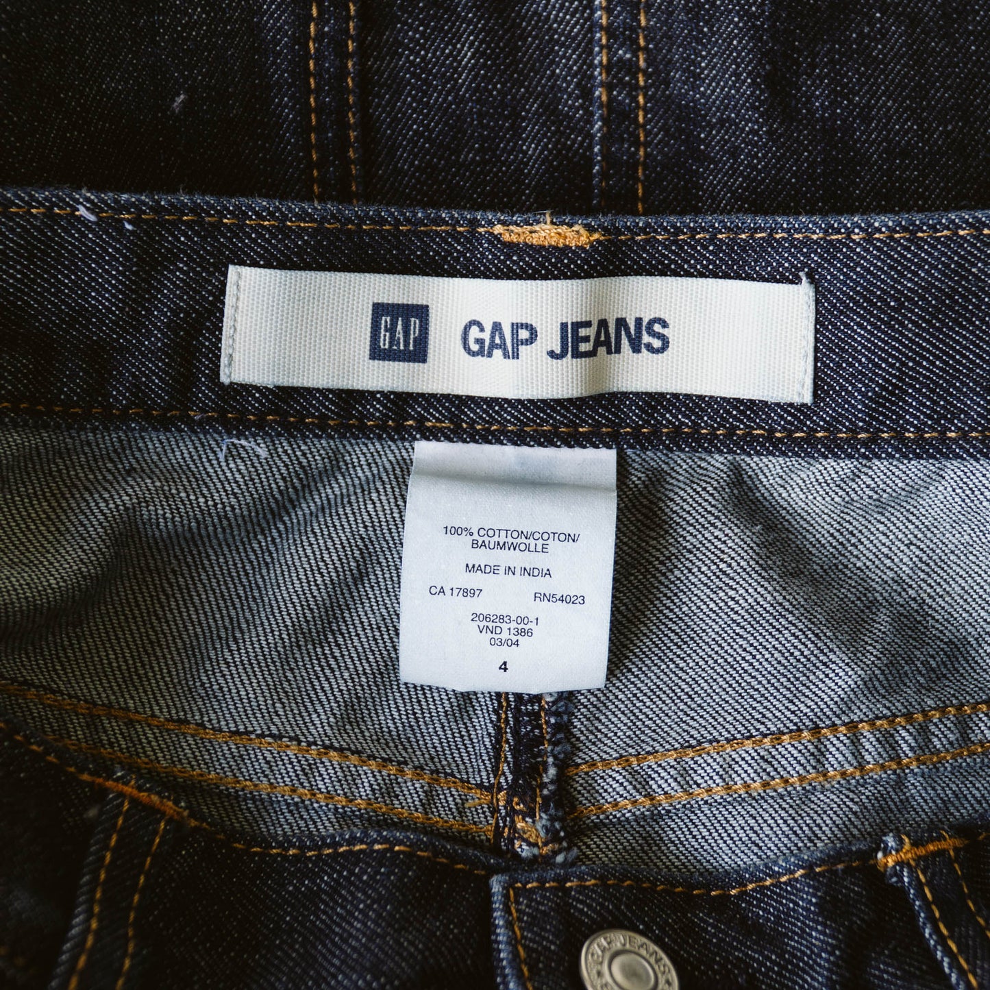 Y2K Gap Indigo Denim Skirt | S/M