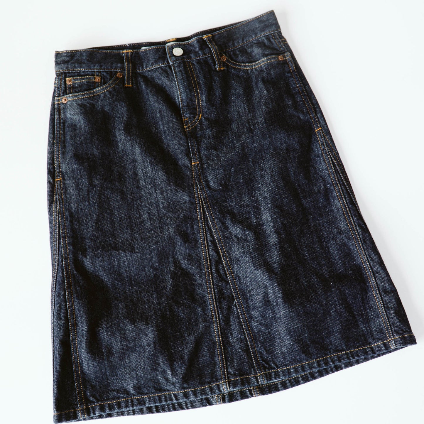 Y2K Gap Indigo Denim Skirt | S/M