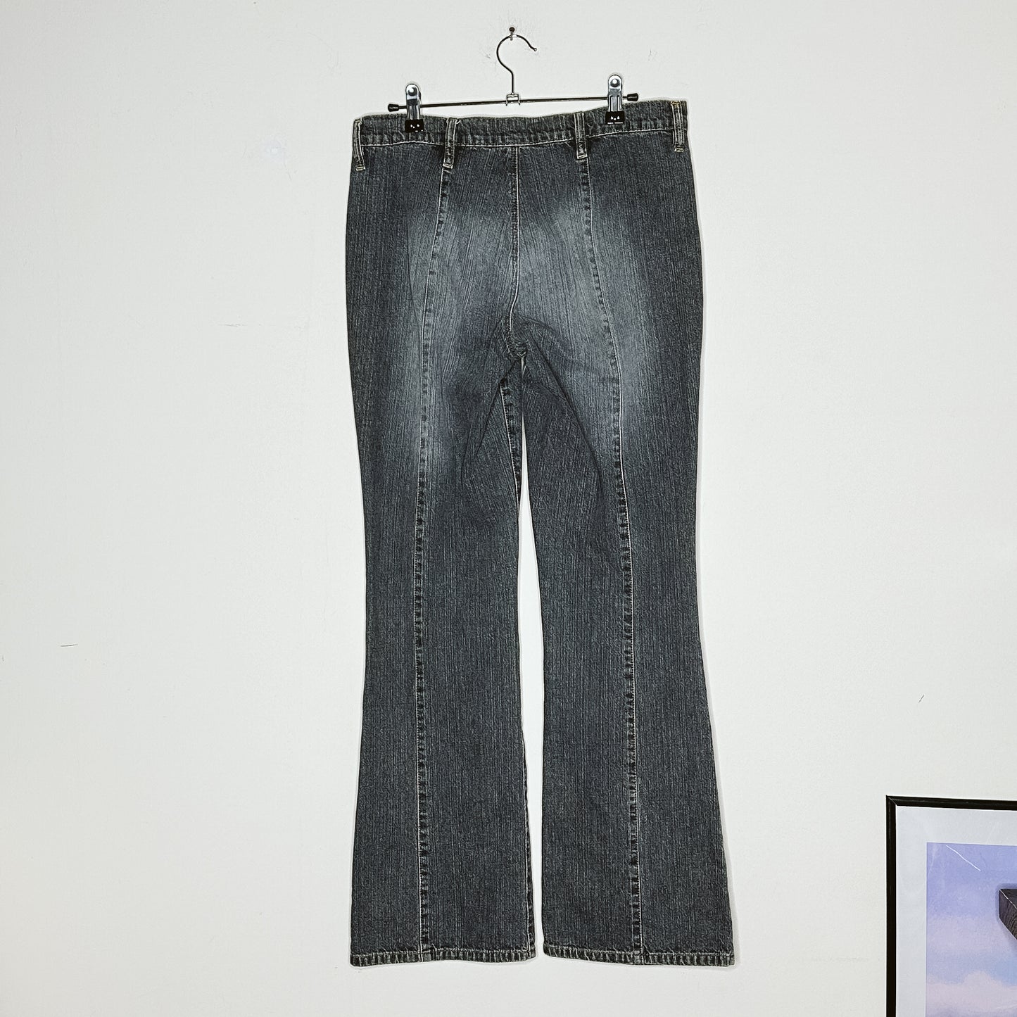 Y2K Snap Button Low Rise Jeans | M