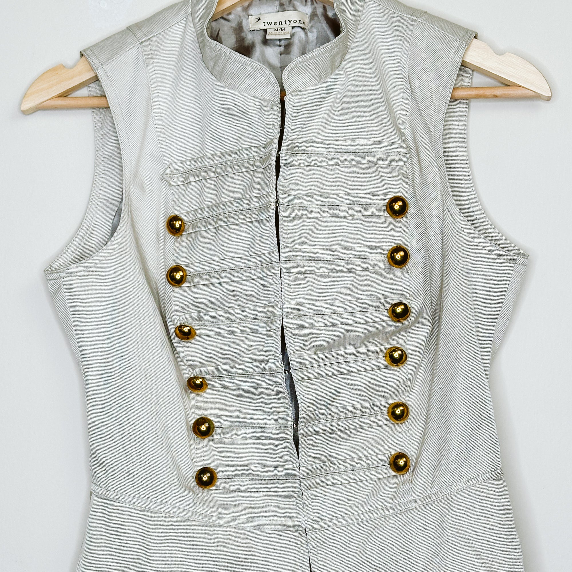Y2K Military Marching Band Vest | M – primariestudios