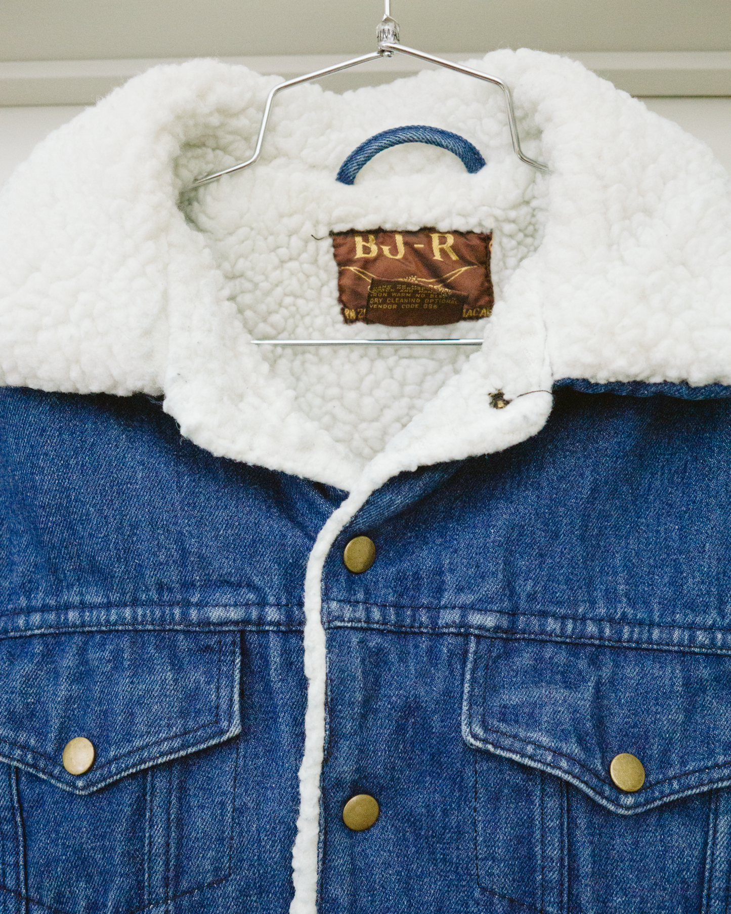 Ronald sherpa top denim jacket