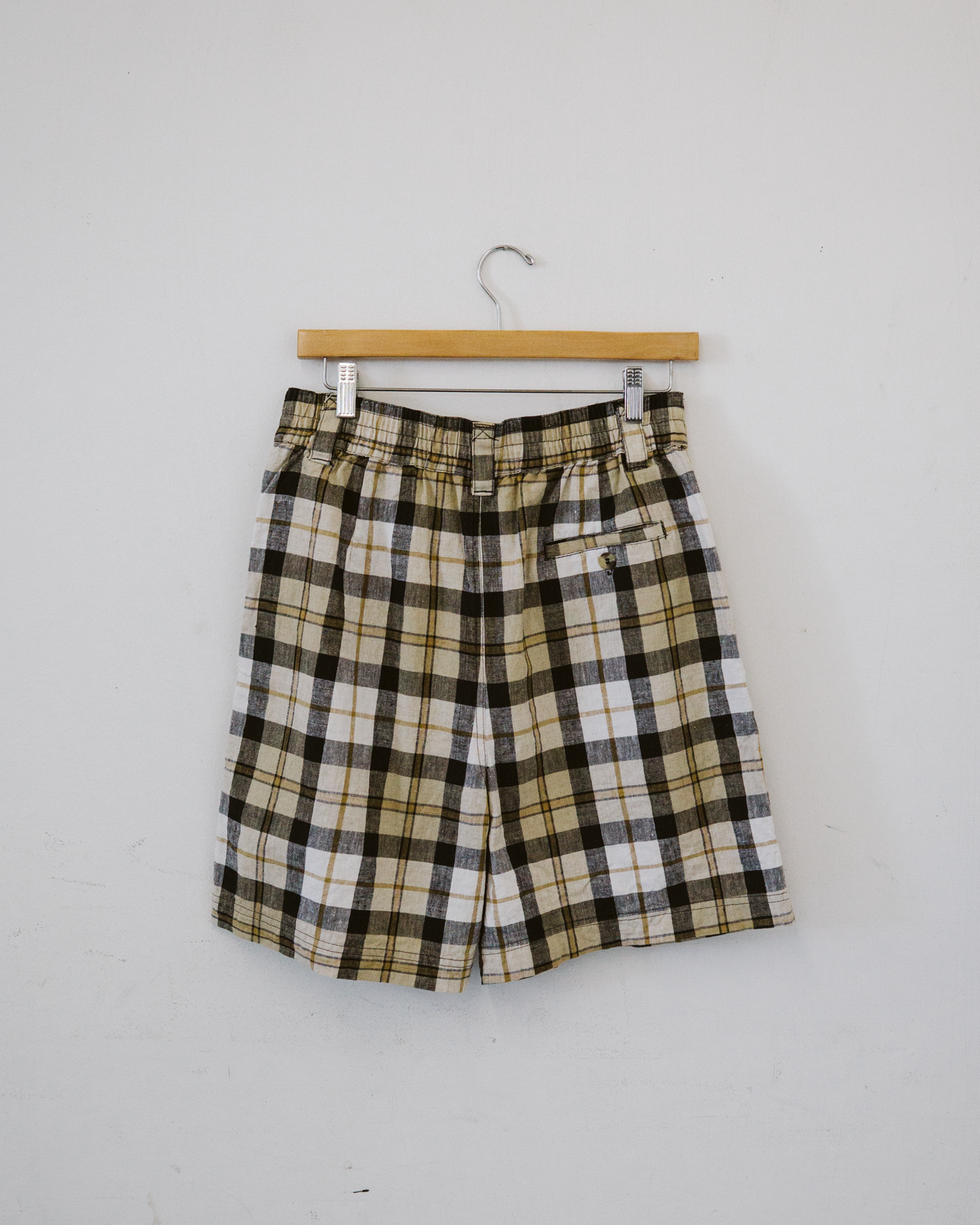 80's Check Shorts | M