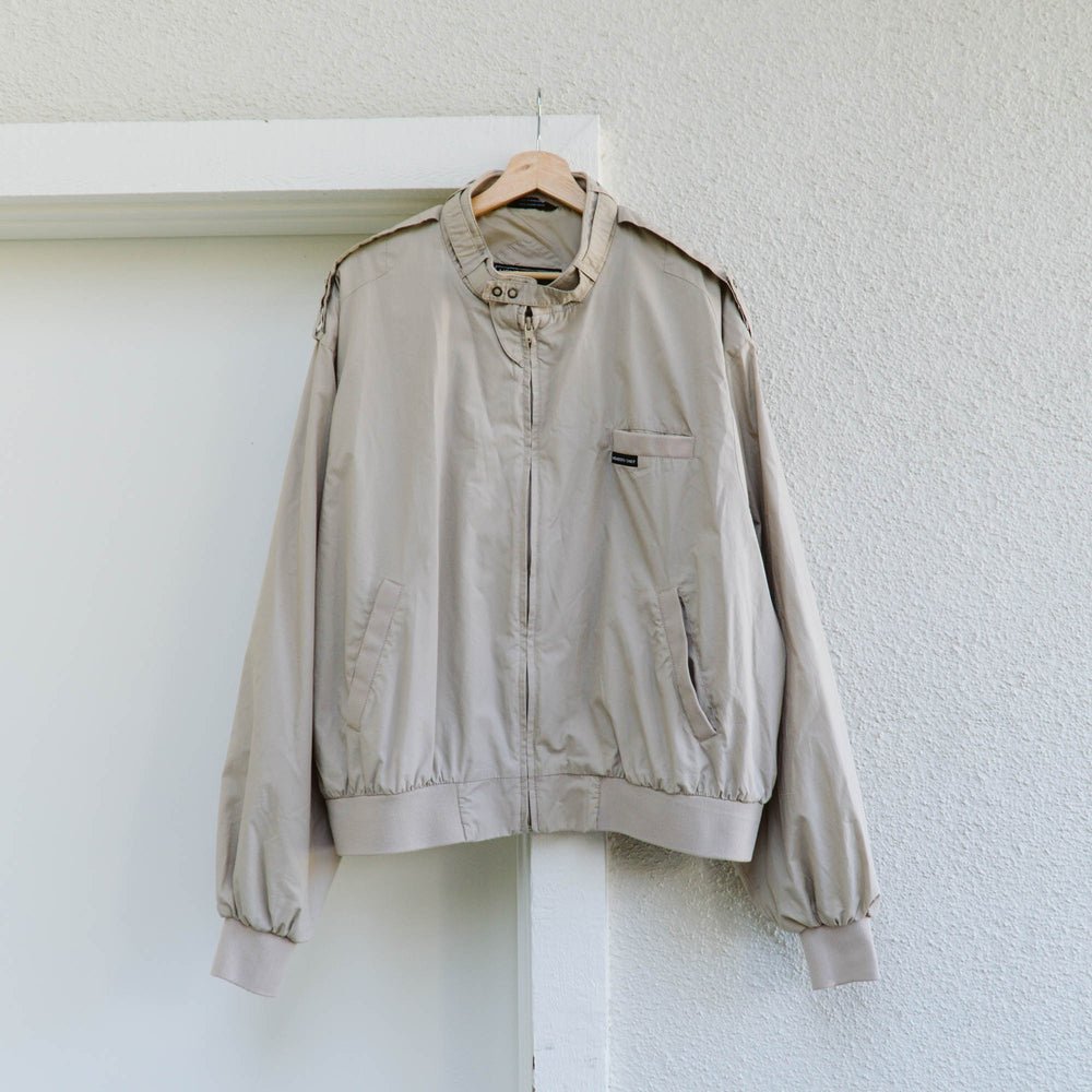 Men's 80's Members Only Tan Jacket | XXL