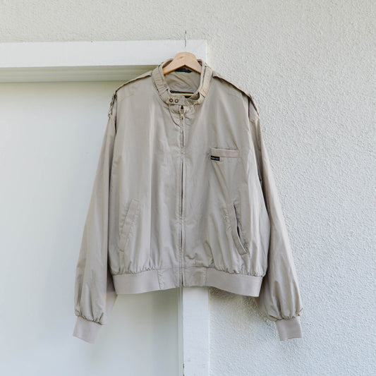 Men's 80's Members Only Tan Jacket | XXL