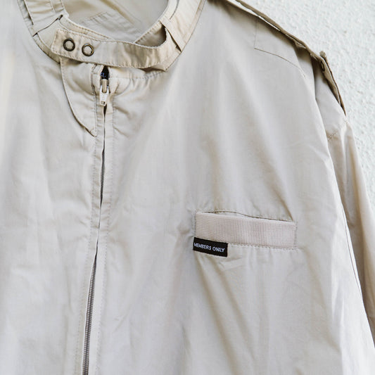 Men's 80's Members Only Tan Jacket | XXL