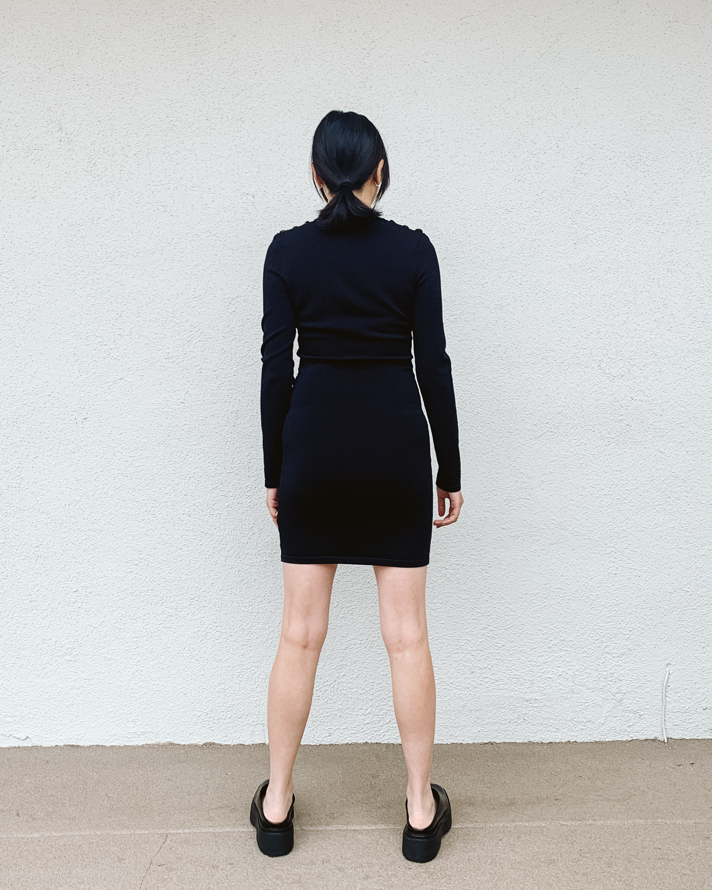 Bodycon Black Dress | S