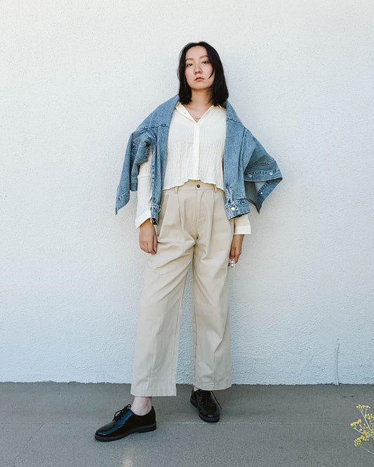 Kate Pleated Pants